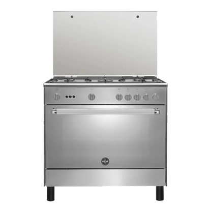 Picture of LA GERMANIA Freestanding Cooker 90 x 60 cm 5 Gas Burners In Stainless Steel Color - 9D10GUB1X4AWW