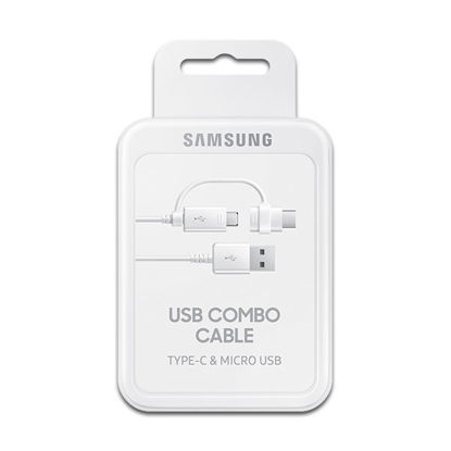 Picture of Samsung Combo USB Cable Type C - White