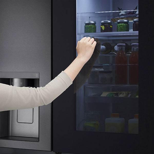 Picture of LG New Refrigerator with InstaView ThinQ™ 635L - Black - GC-X257CQHS Picture of LG New Refrigerator with InstaView ThinQ™ 635L - Black - GC-X257CQHS
