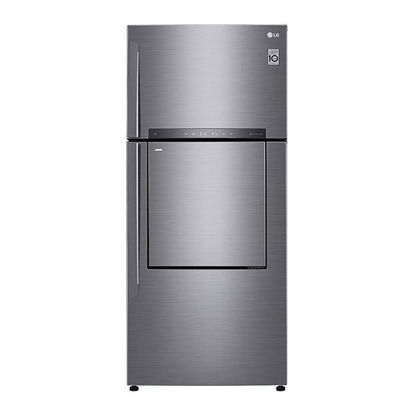 Picture of LG Refrigerator Linear Compressor 512L - Silver - GN-A722HLHU