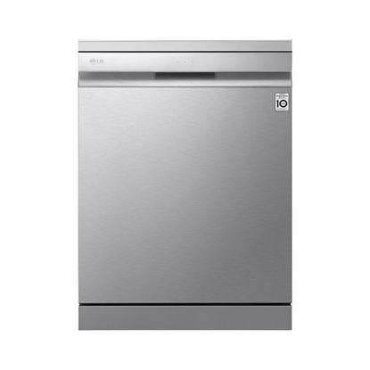 Picture of LG QuadWash™ Steam Dishwasher, 14 Place Settings, EasyRack™ Plus, Inverter Direct Drive, ThinQ™ - DFB325HS