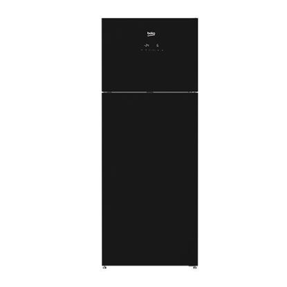 Picture of Beko Refrigerator No Frost 2 Doors 505L - Black - RDNE505E10ZGB