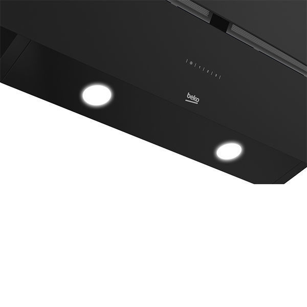 ElIraqi Company . Beko Cooker Hood Builtin 90 cm Black Glass