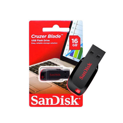 Picture of Sandisk Cruzer Blade USB Flash Drive - 16GB