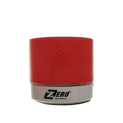 صورة مكبر صوت صغير  زيرو مزود بتقنية بلوتوث لون احمر - Z-101