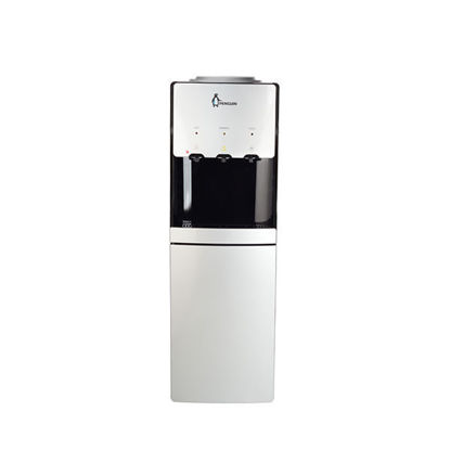 Picture of Penguin Water Dispenser 3 taps with cabinet  Silver - HD1578
