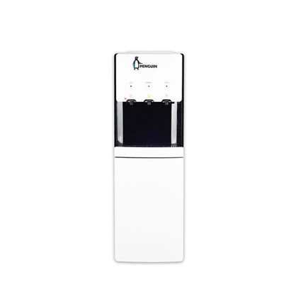 Picture of Penguin Water Dispenser 3 taps with cabinet  White - HD-1578