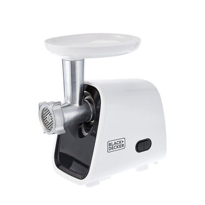 Picture of Black & Decker 1500 W Meat Mincer/Grinder, White, Plastic Material - Fm1500 -B5