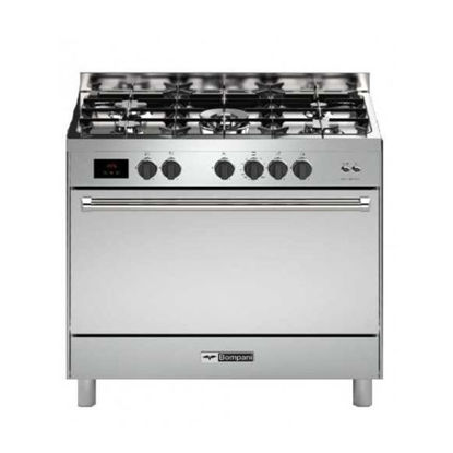 Picture of BOMPANI COOKER  5 BURNERS 60*90 CM WITH FAN STAINLESS WITHOUT COVER - BO693DL/L