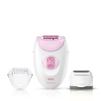 Picture of Braun Silk-épil 3 Epilator With 2 Extras Including Shaver Head -  SE3270