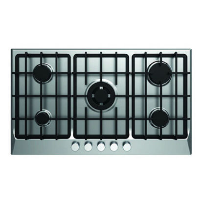 Picture of Fresh Gas Cooker Built In 5 Burners 90 Cm Safety Stainless - HAFR90CMSC1
