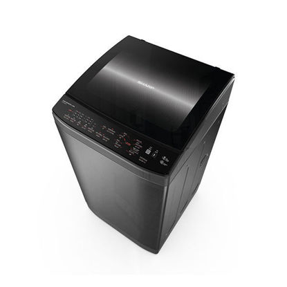 Picture of SHARP Washing Machine Top Automatic 9 Kg, Pump, Dark Silver - ES-TN09GDSP