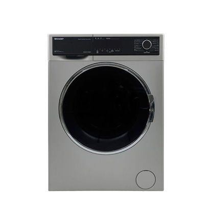 Picture of SHARP Washing Machine Fully Automatic 8 Kg, Silver - ES-FP814CXE-S