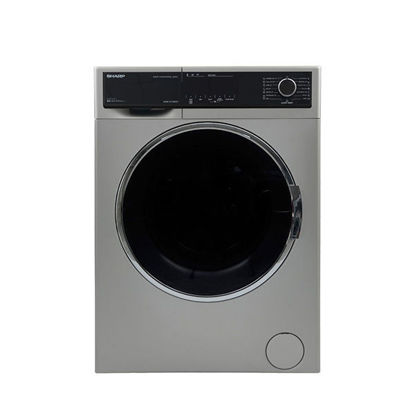 Picture of SHARP Washing Machine Fully Automatic 9 Kg, Silver - ES-FP914CXE-S