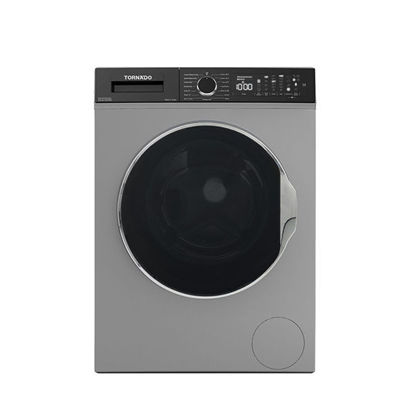Picture of TORNADO Washing Machine Fully Automatic 10 Kg, 6 Kg Dryer, Silver - TWV-FN1014SLDA