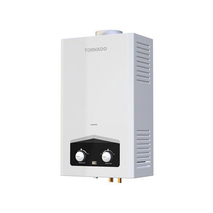 Picture of TORNADO Gas Water Heater 10 Liter, Digital, Petroleum Gas, White - GHM-C10CTE-W