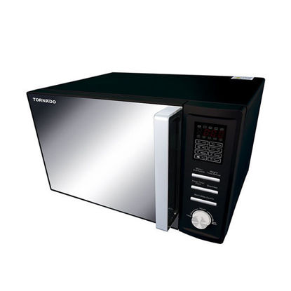 Picture of TORNADO Microwave Grill 36 Liter, 1000 Watt, 8 Menus, Black - MOM-C36BBE-BK