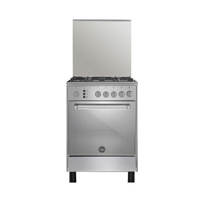 Picture of LA GERMANIA Freestanding Cooker 60 x 60, 4 Gas Burners, Stainless - 6D80GRB1X4AWW