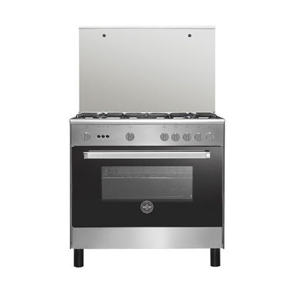 Picture of LA GERMANIA Freestanding Cooker 90 x 60 CM, 5 Gas Burners, Stainless - 9C103RC1X41WW