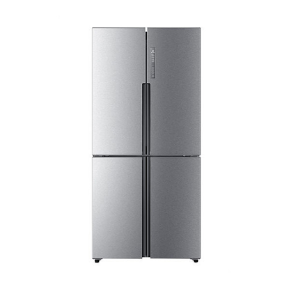Picture of Haier Refrigerator Digital Twin Inverter No Frost  4 Shelves 512 L Silver  - Hrf-530Tdsm