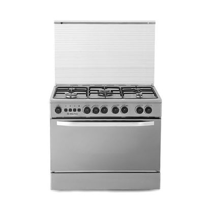 Picture of White Point Gas Cooker Free standing 5 Burners 60* 90 cm Stainless Steel - WPGC 9060 XFSAM
