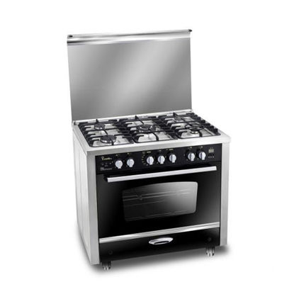 Picture of Gas Cooker Unionaire i-cook pro Smart 5 Burners 90*60 cm Stainless  - C6090SS2GC511IDSPS