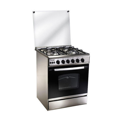 Picture of Unionaire Gas Cooker 4 Burners 60*60 cm Stainless Steel - CF6060SSAP446