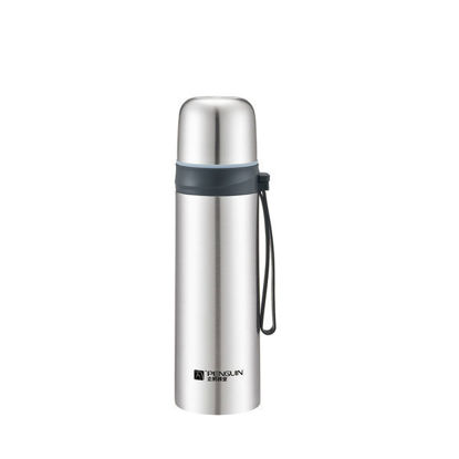 Picture of Penguin thermal mug 500 ml color Silver - ZD02-500
