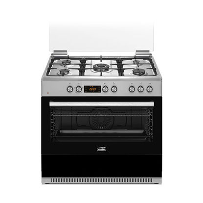 Picture of Simfer Cooker 5 Burners 60*90 Cm Digital Stainless Steel - F9 504 SEWIM