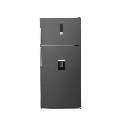 Picture of White Point Refrigerator Nofrost 582 Liters Digital Screen Water Dispenser Black - WPR 643 DWDB