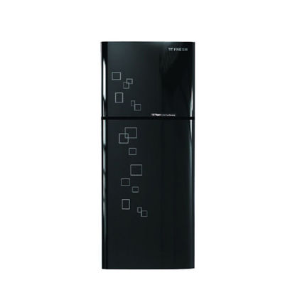 Picture of Fresh Refrigerator 397 Liters Glass Door Black -  FNT-BR470 KGB