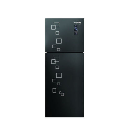 Picture of Fresh Refrigerator 397 Liters Bluetooth Glass Door Black - FNT-MR470 YGQB