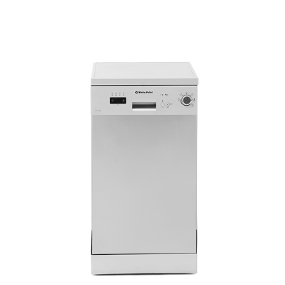 Picture of White Point Dishwasher 10 Settings 5 Programs With Digital Screen & Half Load And 3 Water Sprinkles In Silver Color - WPD105DS