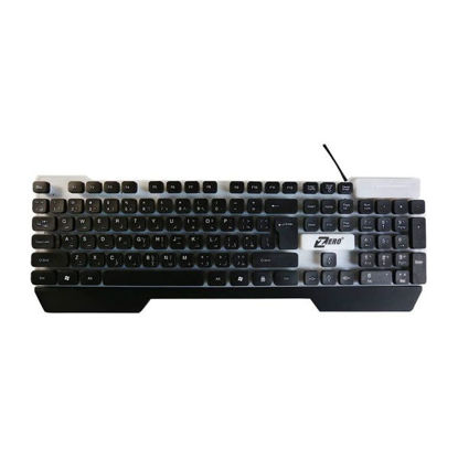 Picture of Zero Keyboard Electronics RGB Pro Gamer Black - ZR-2030
