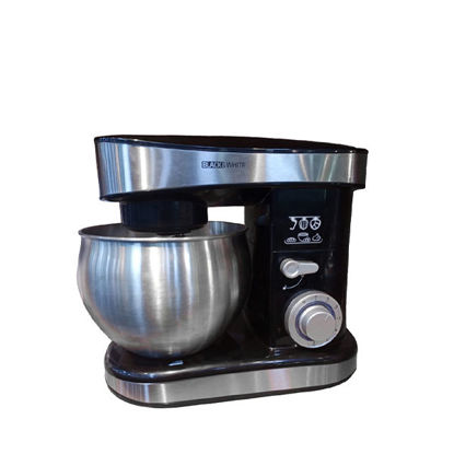 Picture of Black And White Stand Mixer 6 Liter 1200 Watt Black /Silver - SC-213