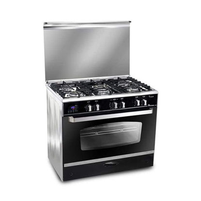 Picture of Unionaire Cooker iCook Smart 5 Burners 60*80 Cm Stainless Steel Full Saftey – C6080SSNC511IDSCS2W