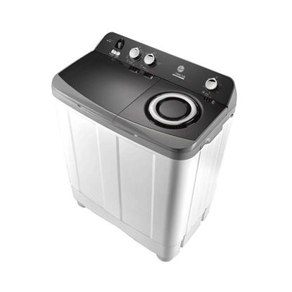 Picture of HOOVER Washing Machine Half Automatic 10 Kg, 2 Motors, White - HW-HTTN10LWTO