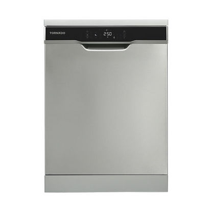 Picture of TORNADO Dishwasher 15 Person, 60 cm, Digital, 8 Programs, Inox TDV-FN158COX
