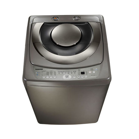 Picture of TOSHIBA Washing Machine Top Automatic 10 Kg, Pump, Dark Silver AEW-9790SUP(DS)