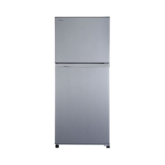 Picture of TOSHIBA Refrigerator No Frost 355 Liter, Light Silver GR-EF40P-T-SL