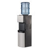 Passap Water Dispenser 3 Taps - Stainlees X Black - YL-1674S