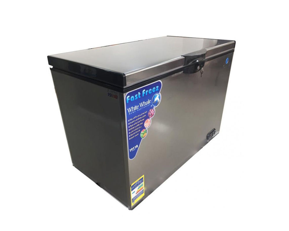 ElIraqi Company WHITE WHALE DEEP FREEZER 200 LITER STAINLESS STEEL