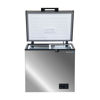 WHITE WHALE DEEP FREEZER 250 LITER STAINLESS STEEL WCF-3300 CSS