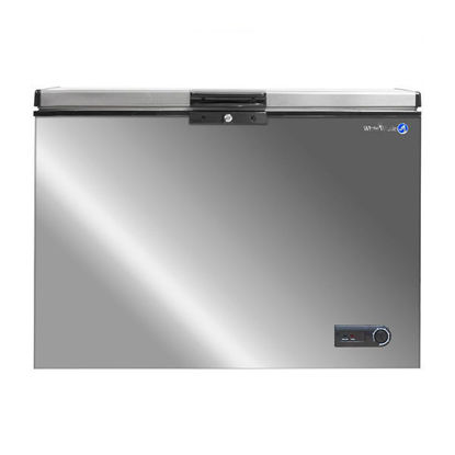 WHITE WHALE DEEP FREEZER 300 LITER STAINLESS WCF-3350 CSS