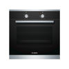 BOSCH BUILT-IN ELECTRIC OVEN 60 CM 66 LITER WITH GRILL AND FAN BLACK FRONT HBN301E6T