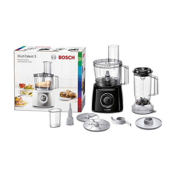 ElIraqi Company BOSCH MULTITALENT 3 FOOD PROCESSOR 800 WATT BLACK
