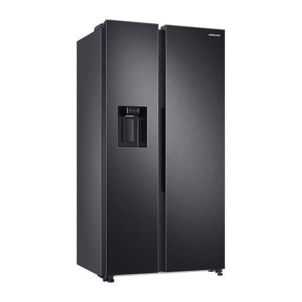 SAMSUNG REFRIGERATOR SIDE BY SIDE 634L DIGITAL WITH DISPENSER BLACK RS68A8820B1/MR