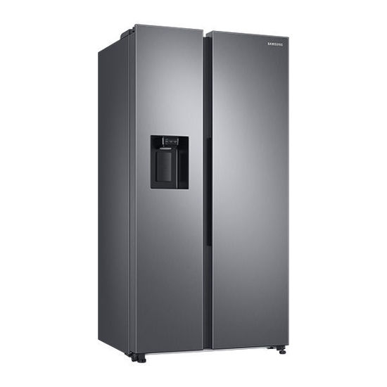 SAMSUNG REFRIGERATOR SIDE BY SIDE 634L DIGITAL WITH DISPENSER SILVER RS68A8820S9/MR
