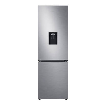 SAMSUNG REFRIGERATOR 341 LITERS NOFROST BOTTOM FREEZER WITH DISPENSER SILVER RB34T632FS9/MR