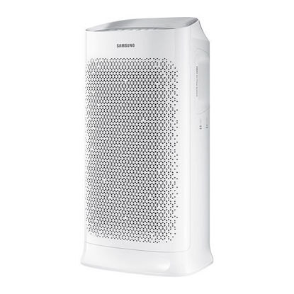 منقي هواء سامسونج يغطي مساحة 60 م2 لون أبيض موديل AX60M5051WS/SG Samsung Air Purifier with Virus Doctor, 60m² White - Model AX60M5051WS/SG